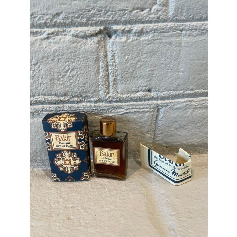 Vintage Germaine Monteil Bakir Cologne Full in Box